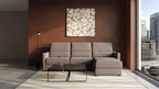 Ede 2 Seater Chaise Sofa Bed with Storage