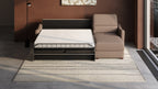 Ede 2 Seater Chaise Sofa Bed with Storage