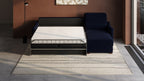 Ede 2 Seater Chaise Sofa Bed with Storage