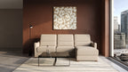 Ede 2 Seater Chaise Sofa Bed with Storage