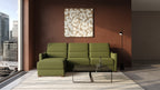 Ede 2 Seater Chaise Sofa Bed with Storage