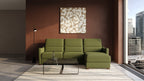 Ede 2 Seater Chaise Sofa Bed with Storage