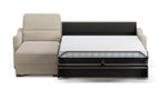 Ede 2 Seater Chaise Sofa Bed with Storage