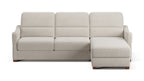 Ede 2 Seater Chaise Sofa Bed with Storage