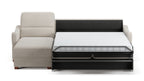 Ede 2 Seater Chaise Sofa Bed with Storage