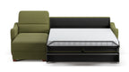 Ede 2 Seater Chaise Sofa Bed with Storage