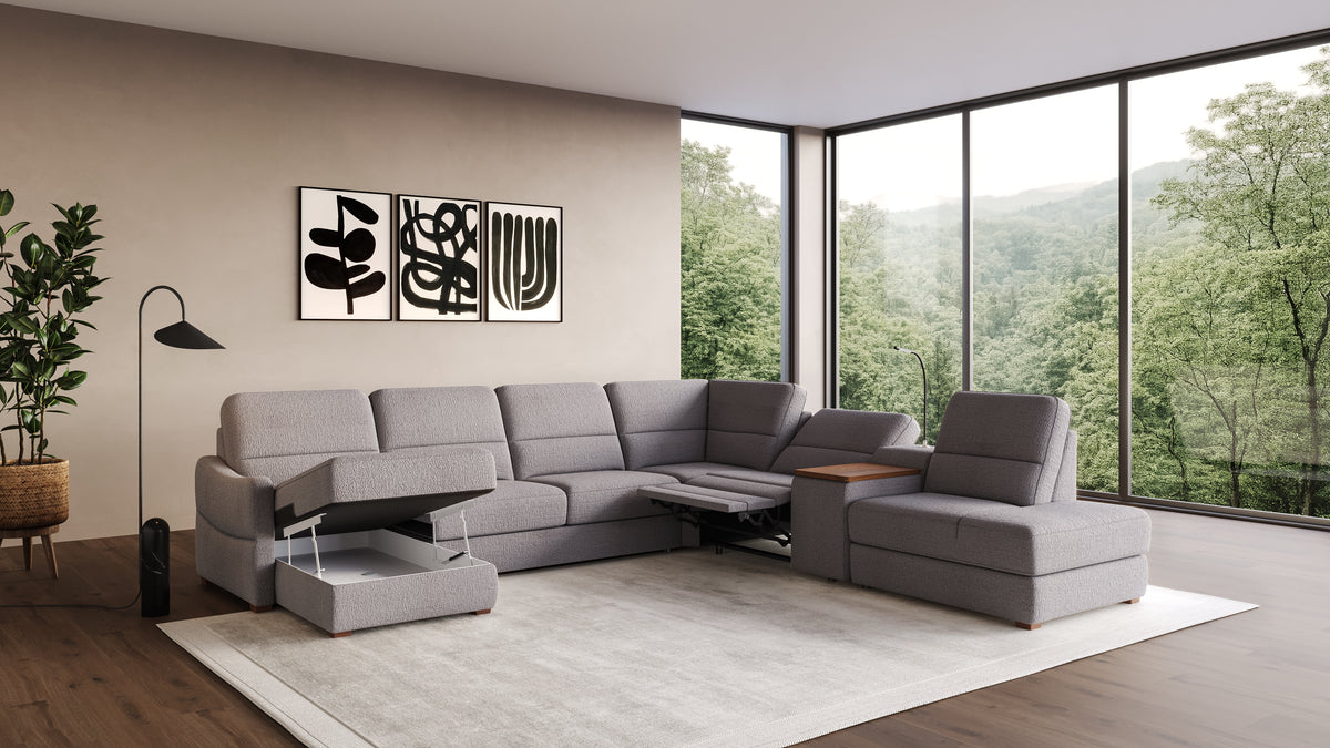 Ede Grand Corner Sofa Bed