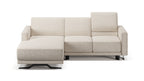 Idia 2 Seater Chaise Sofa Bed with Storage