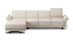 Idia 3 Seater Chaise Sofa Bed with Storage