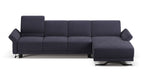 Idia 3 Seater Chaise Sofa Bed with Storage