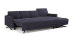 Idia 3 Seater Chaise Sofa Bed with Storage