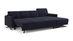 Idia 3 Seater Chaise Sofa Bed with Storage