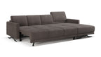 Idia 3 Seater Chaise Sofa Bed with Storage