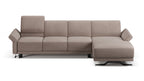 Idia 3 Seater Chaise Sofa Bed with Storage