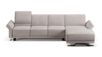 Idia 3 Seater Chaise Sofa Bed with Storage