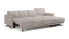 Idia 3 Seater Chaise Sofa Bed with Storage
