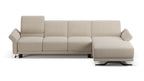 Idia 3 Seater Chaise Sofa Bed with Storage