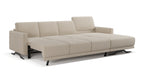 Idia 3 Seater Chaise Sofa Bed with Storage