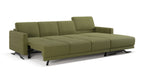 Idia 3 Seater Chaise Sofa Bed with Storage