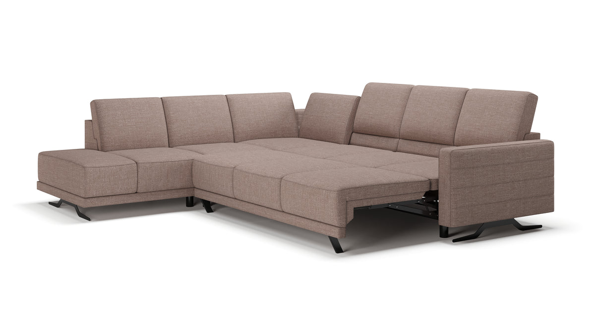 Idia 3 Seater Corner Sofa Bed with Storage