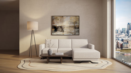 Idia 2 Seater Chaise Sofa Bed with Storage