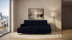 Idia 2 Seater Chaise Sofa Bed with Storage