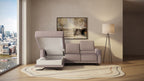 Idia 2 Seater Chaise Sofa Bed with Storage