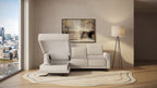 Idia 2 Seater Chaise Sofa Bed with Storage