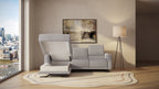 Idia 2 Seater Chaise Sofa Bed with Storage