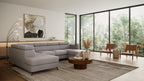 Claire Corner Sofa Bed with Chaise & Storage