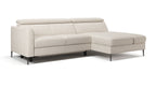 Zeme Chaise 2 Seater Sofa Bed with Storage