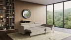 Zeme Chaise 2 Seater Sofa Bed with Storage