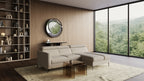 Zeme Chaise 2 Seater Sofa Bed with Storage