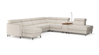 Zuwa Corner Sofa Bed with Recliner & Mini Bar