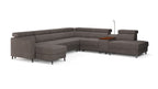 Zuwa Corner Sofa Bed with Recliner & Mini Bar