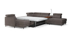 Zuwa Corner Sofa Bed with Recliner & Mini Bar