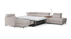Zuwa Corner Sofa Bed with Recliner & Mini Bar