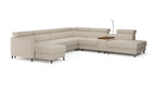 Zuwa Corner Sofa Bed with Recliner & Mini Bar
